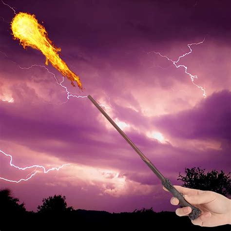 Unleashing Fury: Using the Fire-Shooting Magic Wand in Battle